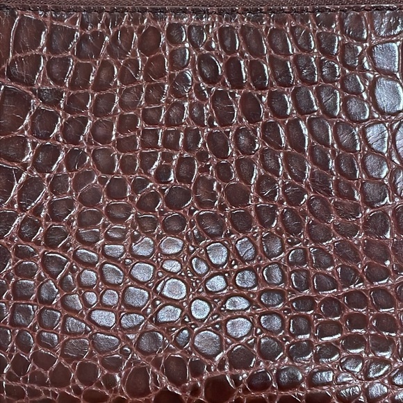 BY FAR Brown Crocodile Rachel bag - Picture 4 of 13